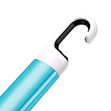 Arc Lighter USB Rechargeable Candle Lighter Flameless Electronic Lighter Windproof Plasma Long Neck Lighters with LED Battery Indicator for Candle,Fireworks,Grill,Barbecue,Stove (Blue)