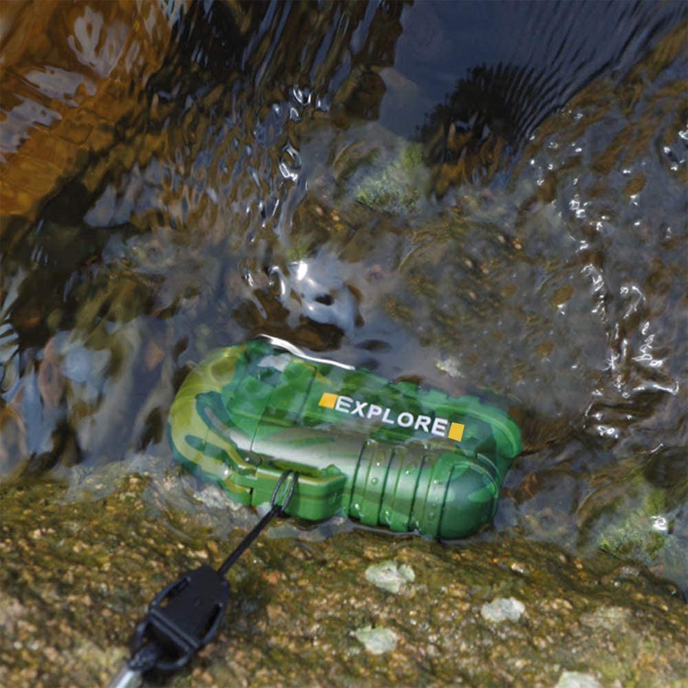 Waterproof Lighter Outdoor Windproof Lighter Dual Arc Lighter Electric Lighters USB Rechargeable-Flameless-Plasma Cool Lighters for Camping,Hiking,Adventure,Survival Tactical Gear (Camouflage)