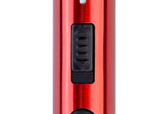 Candle Lighter,Electric USB Rechargeable Lighter,Long Flameless Lighter,Arc Plasma Windproof Lighter for Candle/Grill/Stove/Camping(Red)