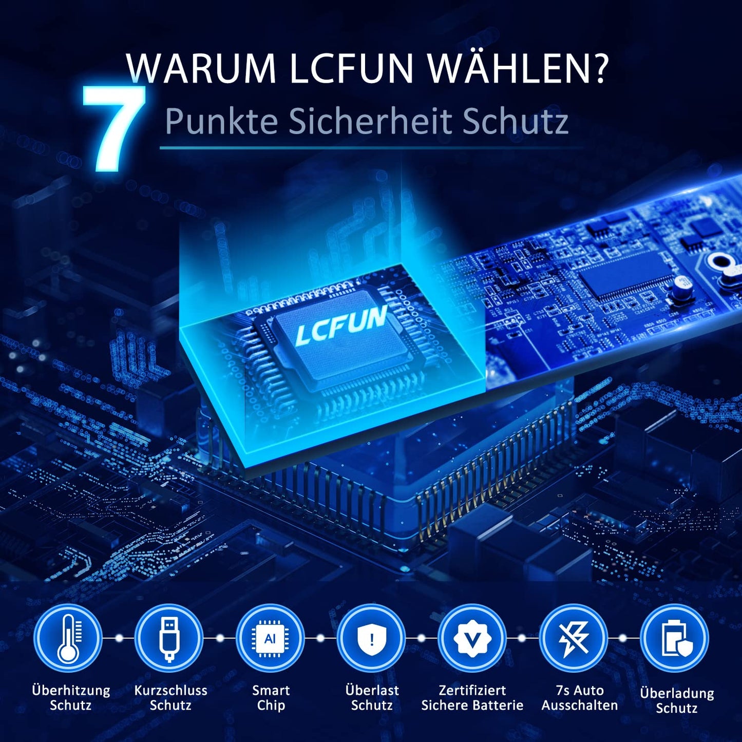 LcFun Lichtbogen Feuerzeug Elektrisch, Stabfeuerzeug USB Aufladbar Feuerzeug, Winddichtes Elektro Feuerzeug, Plasma Feuerzeug für Kerzen Anzünden, Feuerwerk