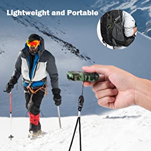 Waterproof Lighter Outdoor Windproof Lighter Dual Arc Lighter Electric Lighters USB Rechargeable-Flameless-Plasma Cool Lighters for Camping,Hiking,Adventure,Survival Tactical Gear (Camouflage)